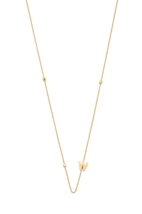 TAI INITIAL NECKLACE - W