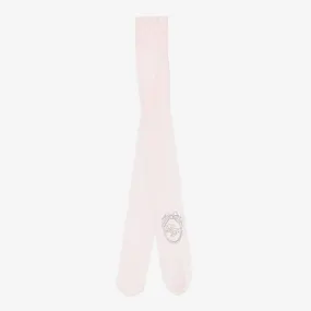 Teen Girls Pink Logo Tights