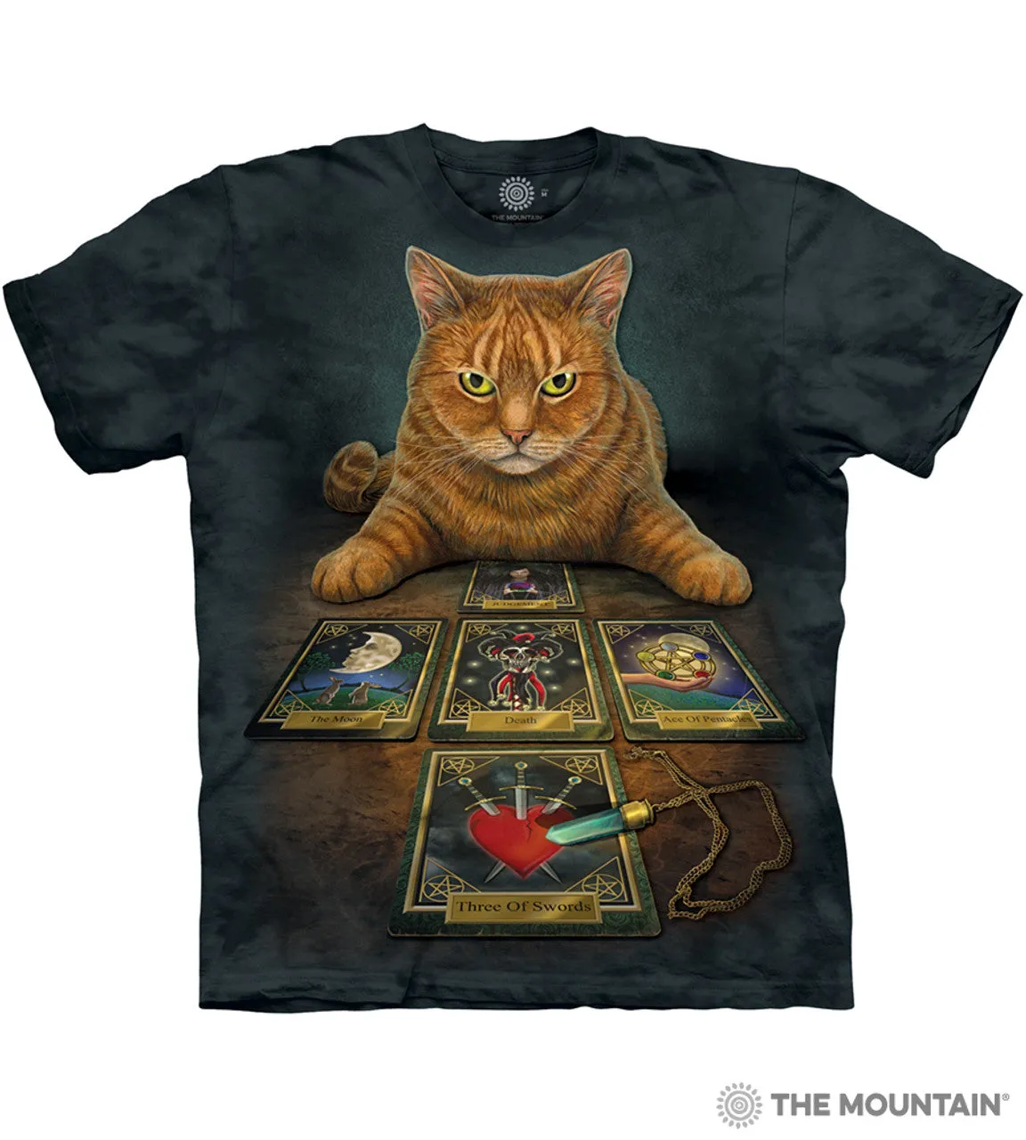 The Reader Cat T-Shirt by Lisa Parker