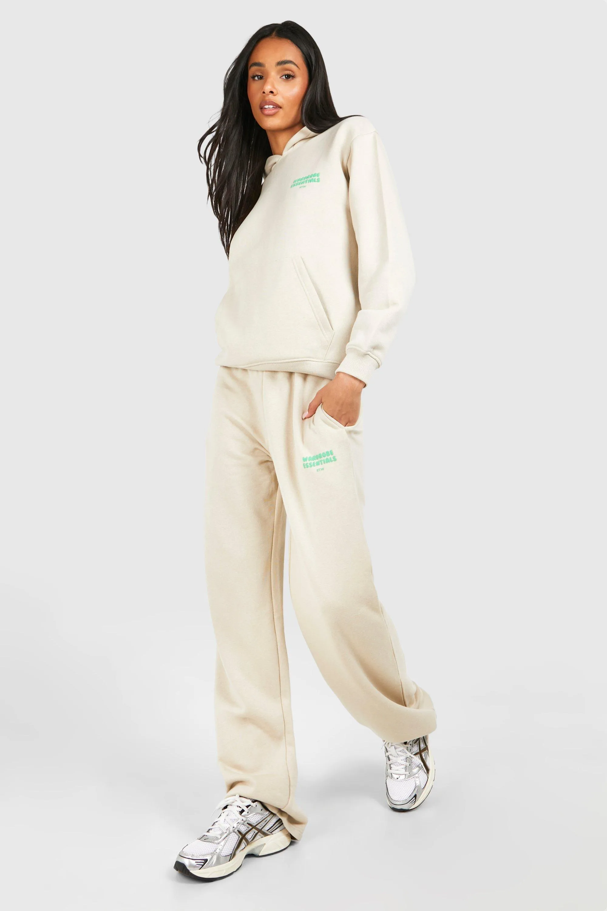 Tracksuits | Tall Wardrobe Bubble Print Hoody & Straight Leg Tracksuit | boohoo