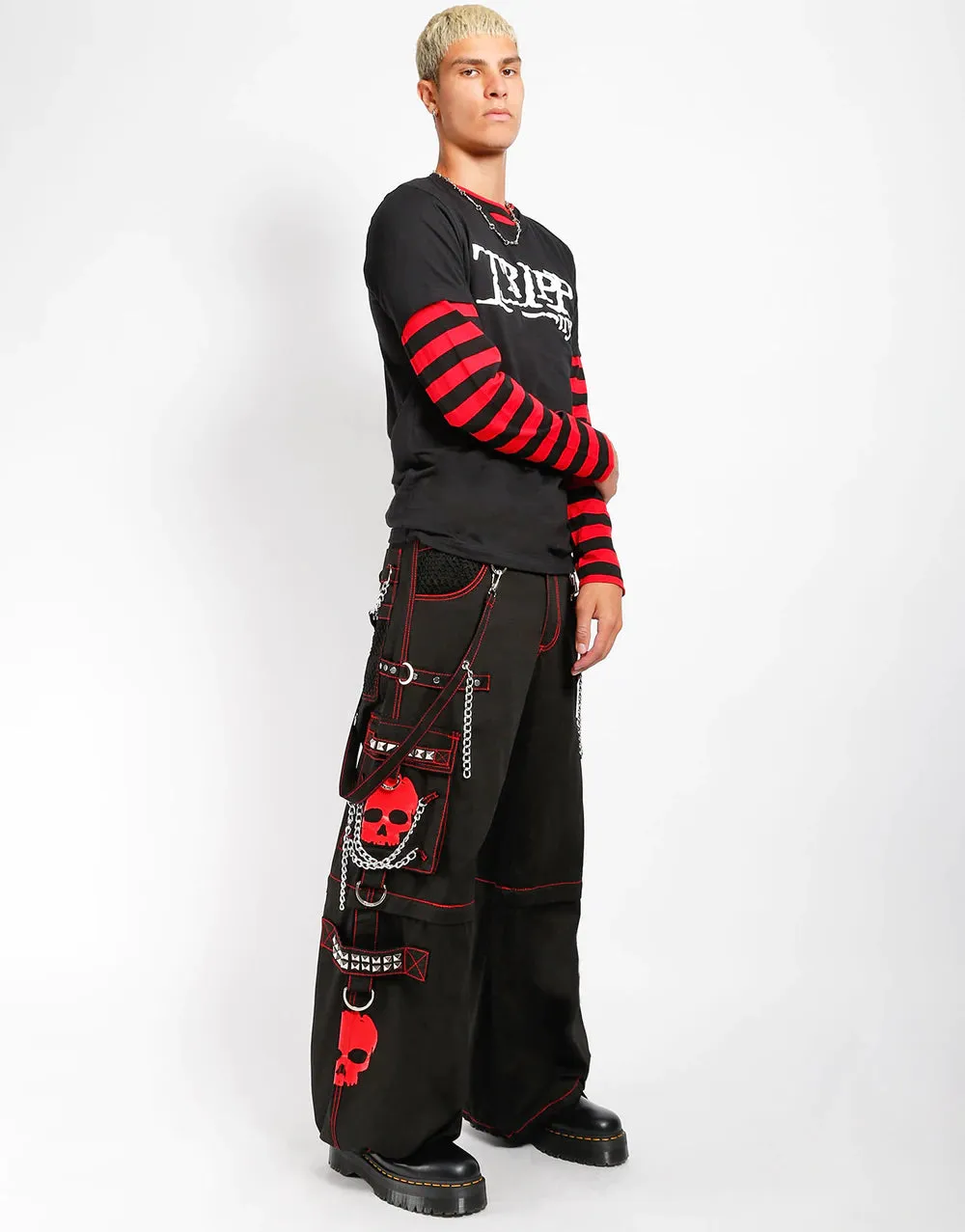 Tripp Super Skull Black/Red Pant