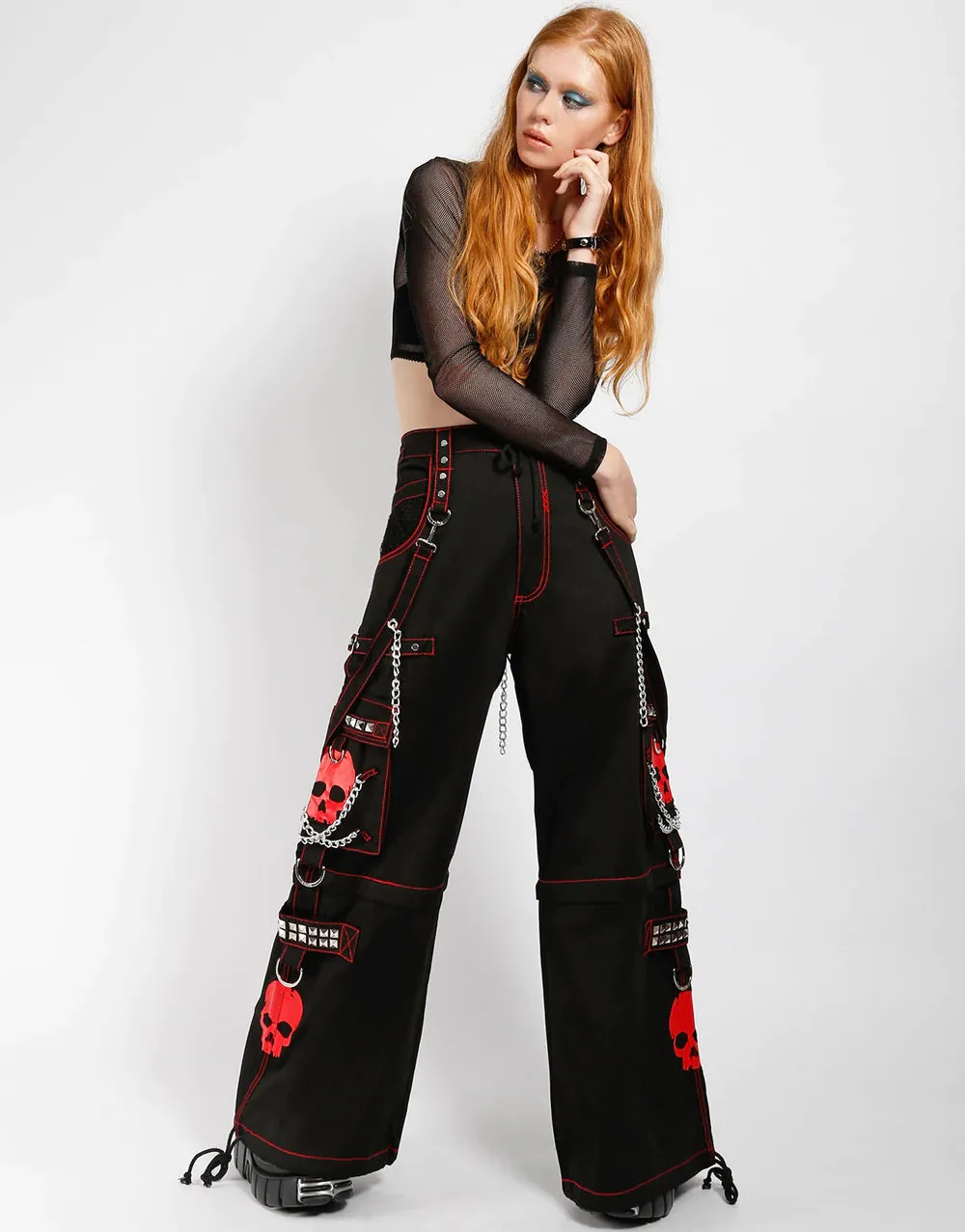 Tripp Super Skull Black/Red Pant