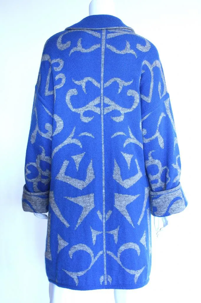 Vintage 80's ESCADA Sweater Coat