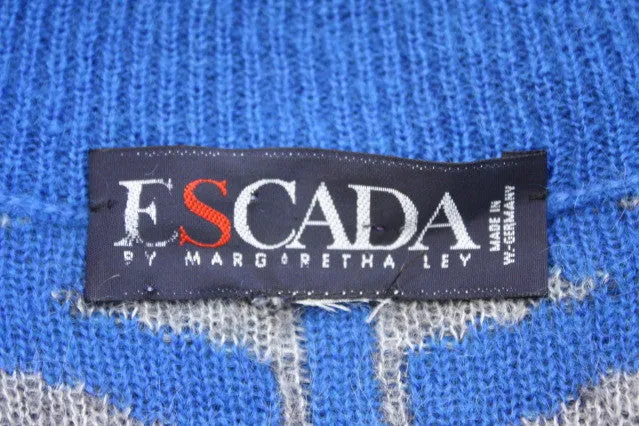 Vintage 80's ESCADA Sweater Coat