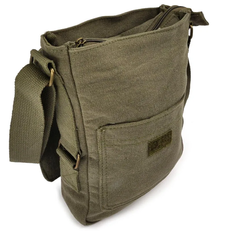 Vintage Canvas Military Tech Bag