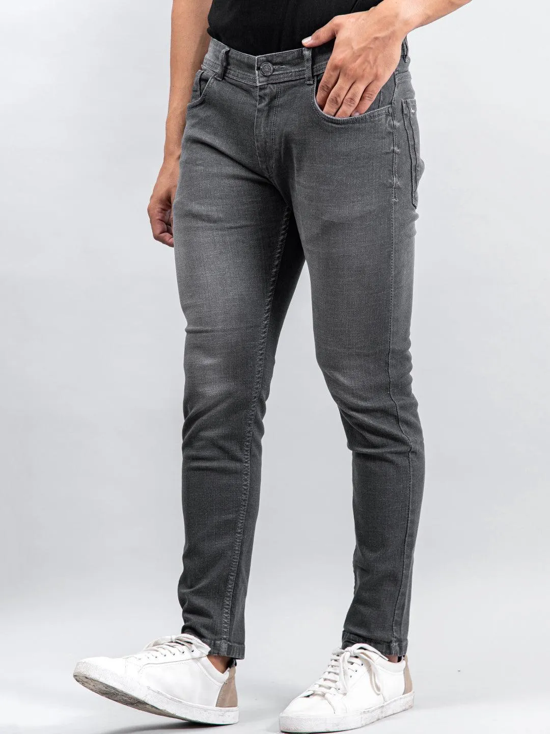 Washed Denim Men's Jeans