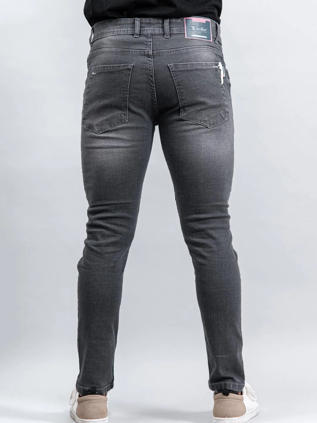 Washed Denim Men's Jeans