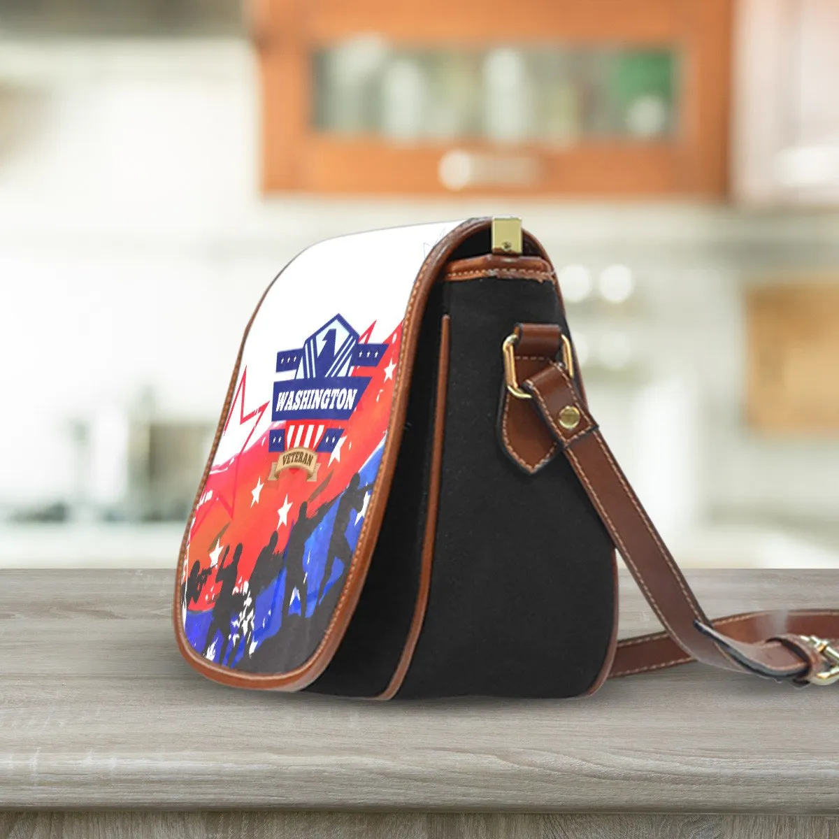 Washington Veteran Saddle Bag