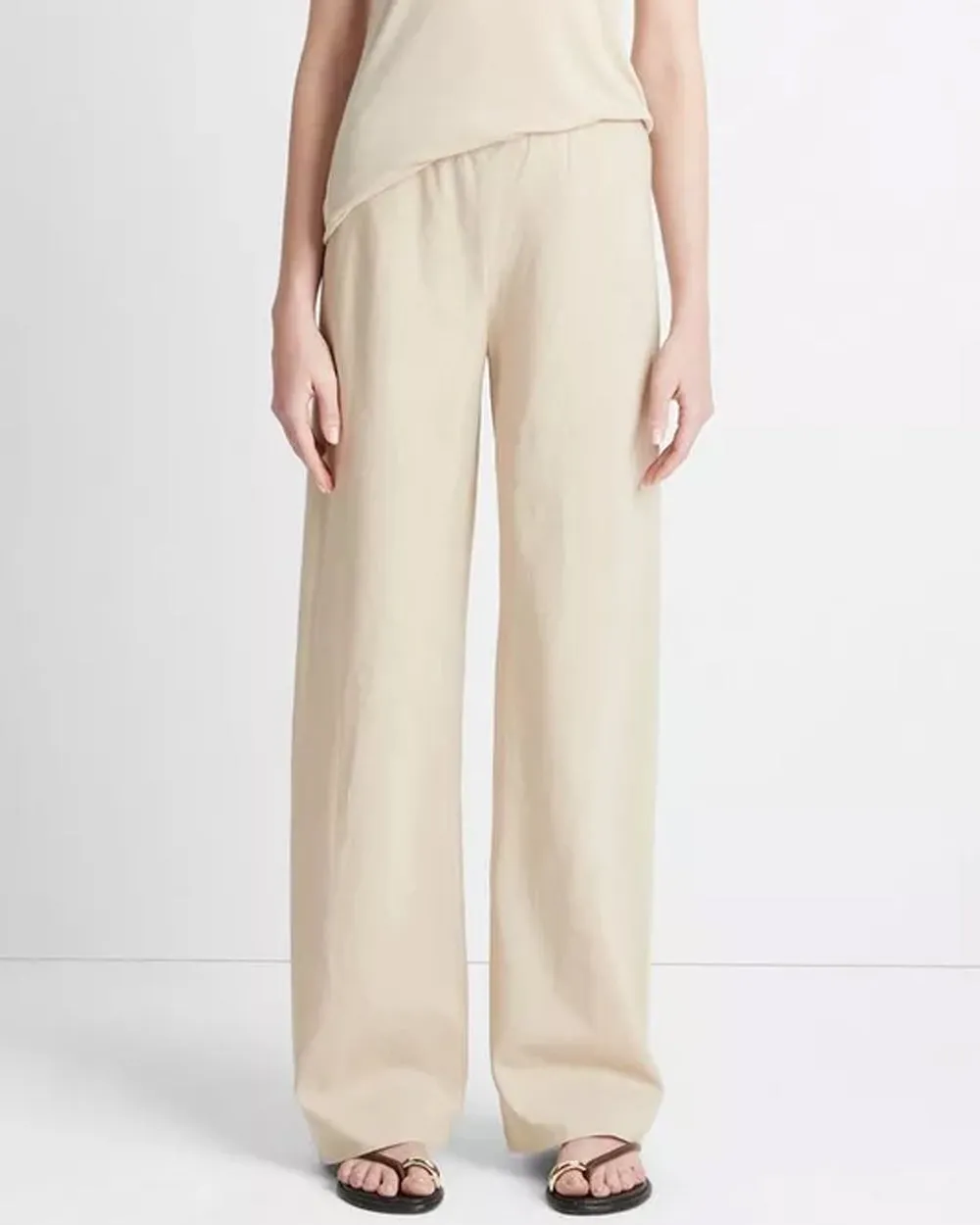 White Oak High Rise Bias Pant