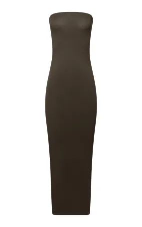 Wolford Fatal Strapless Jersey Midi Dress