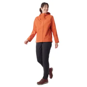 Women's Farne Waterproof Jacket Dusk Orange