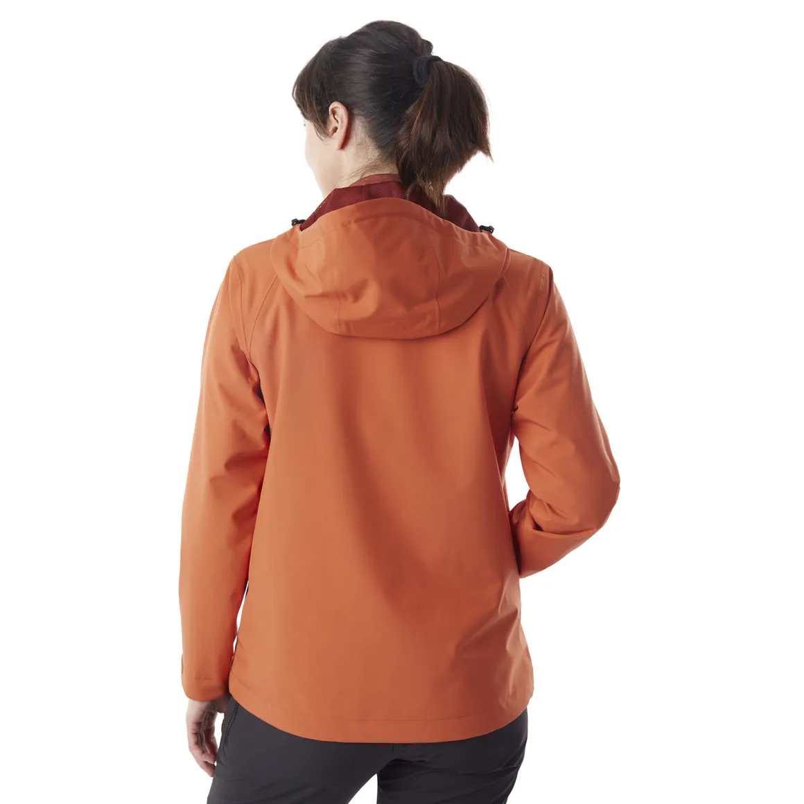 Women's Farne Waterproof Jacket Dusk Orange