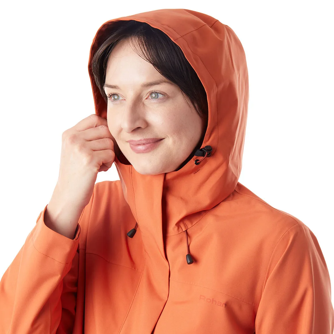 Women's Farne Waterproof Jacket Dusk Orange