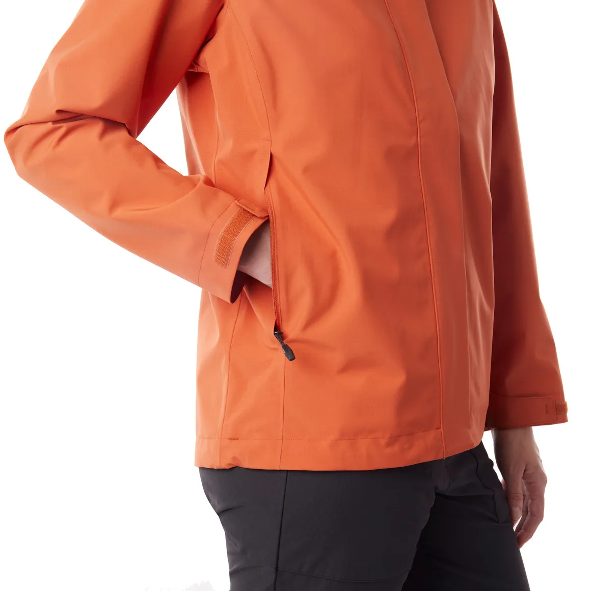 Women's Farne Waterproof Jacket Dusk Orange