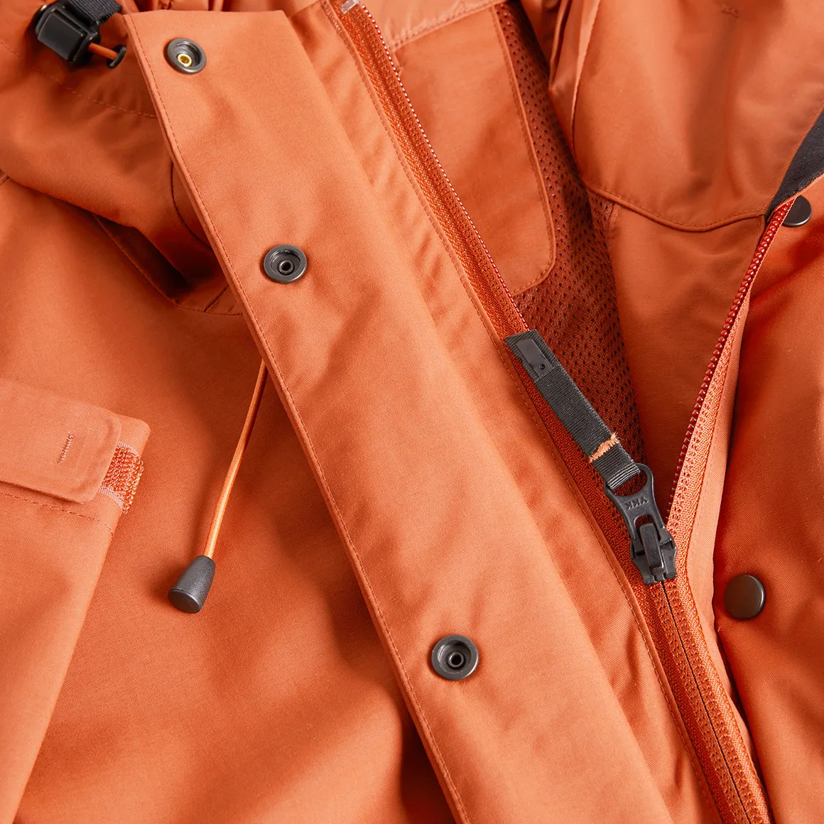 Women's Farne Waterproof Jacket Dusk Orange