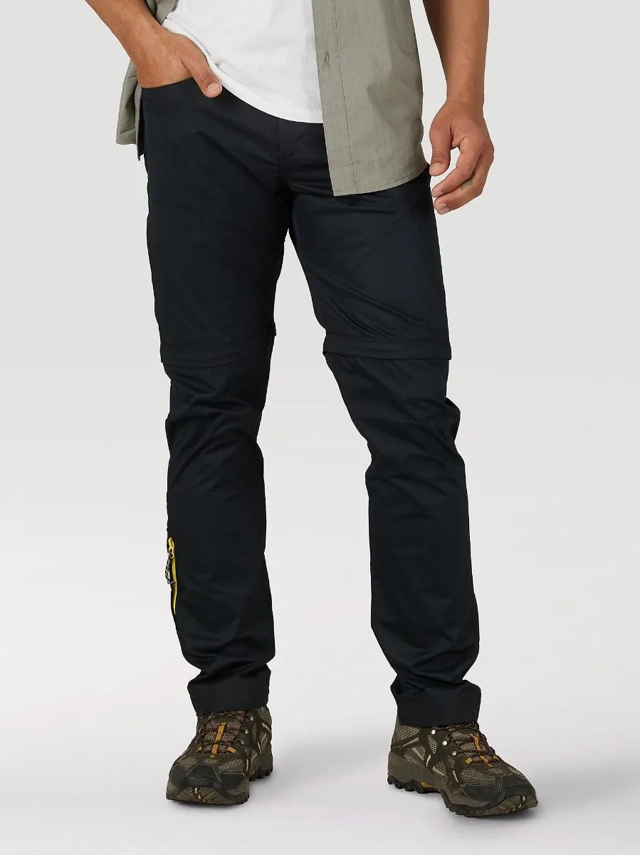 Wrangler ATG Packable Zip Off Cargo Pocket Pants Black